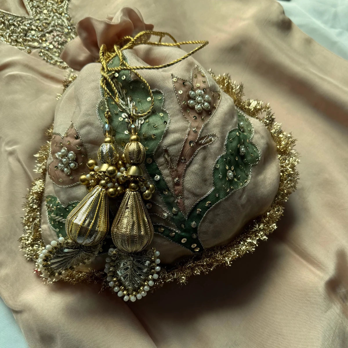 Blush Pink Potli