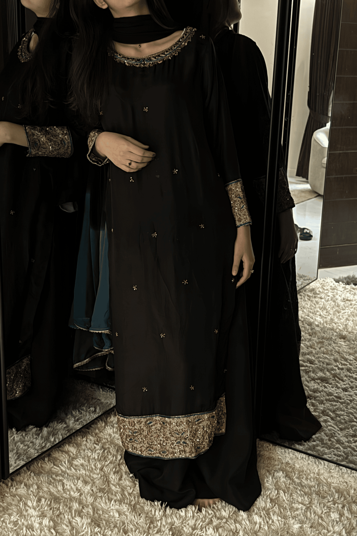 Black Teal
