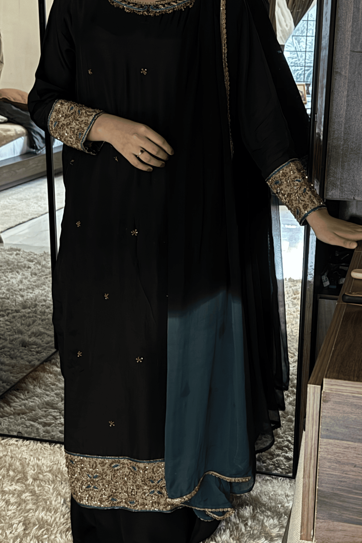 Black Teal