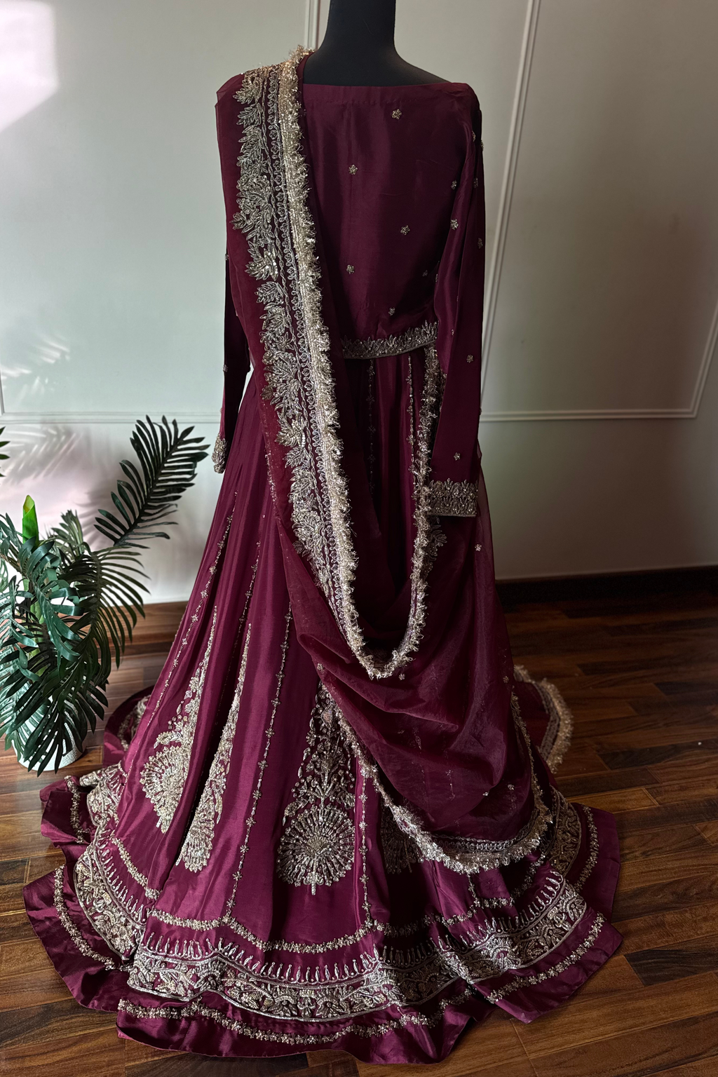Crimson Bridal Set