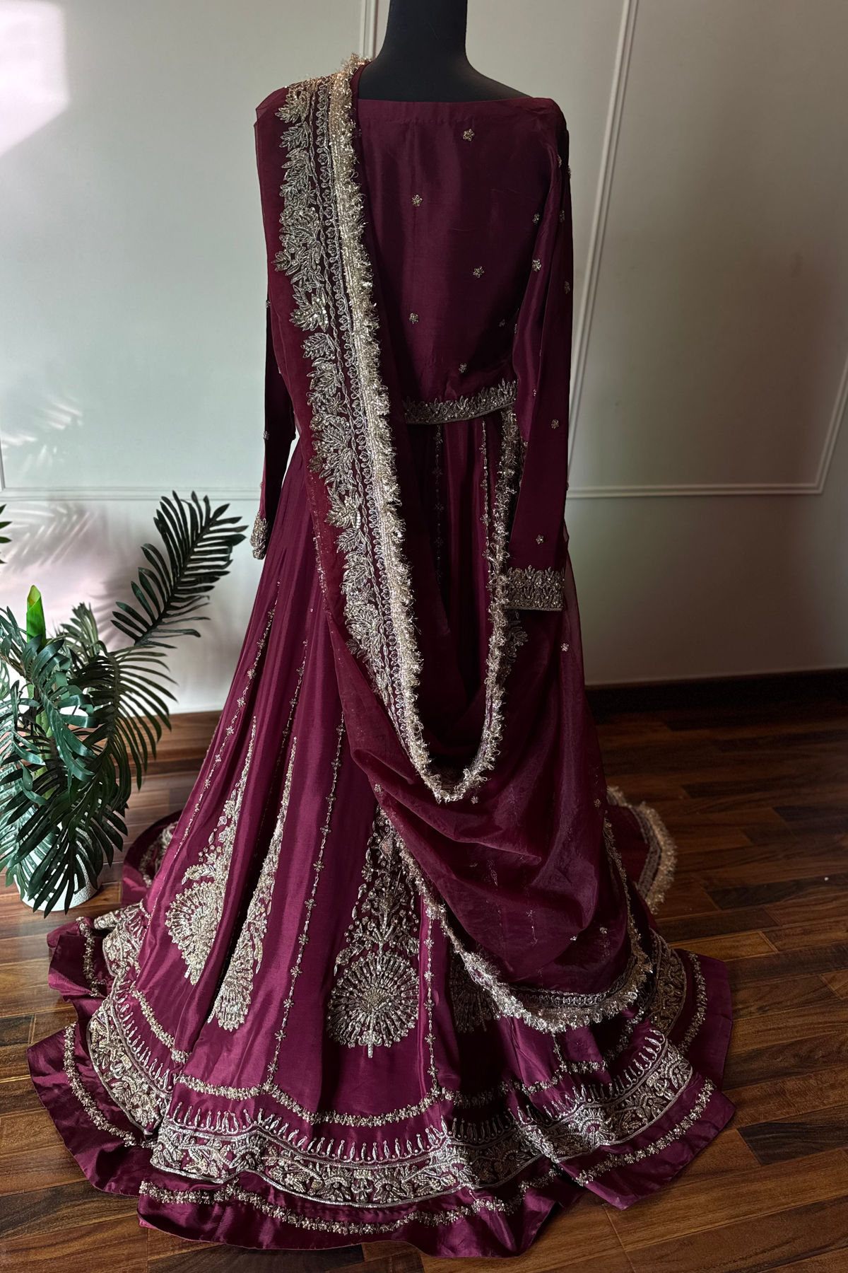 Crimson Bridal Set