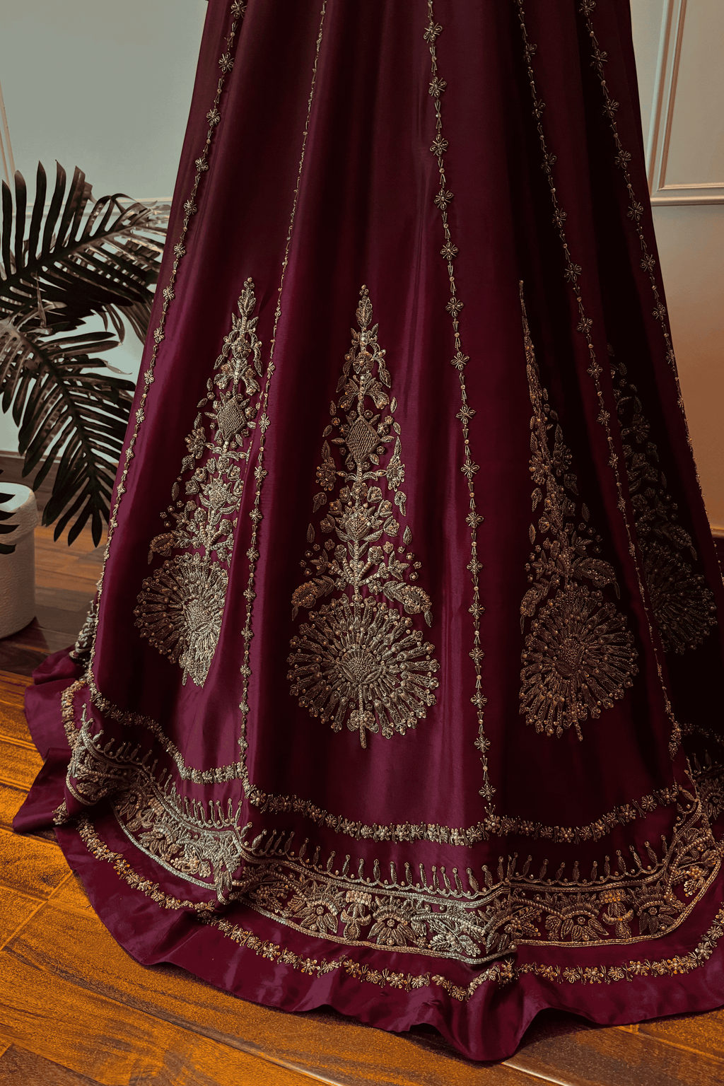Crimson Bridal Set