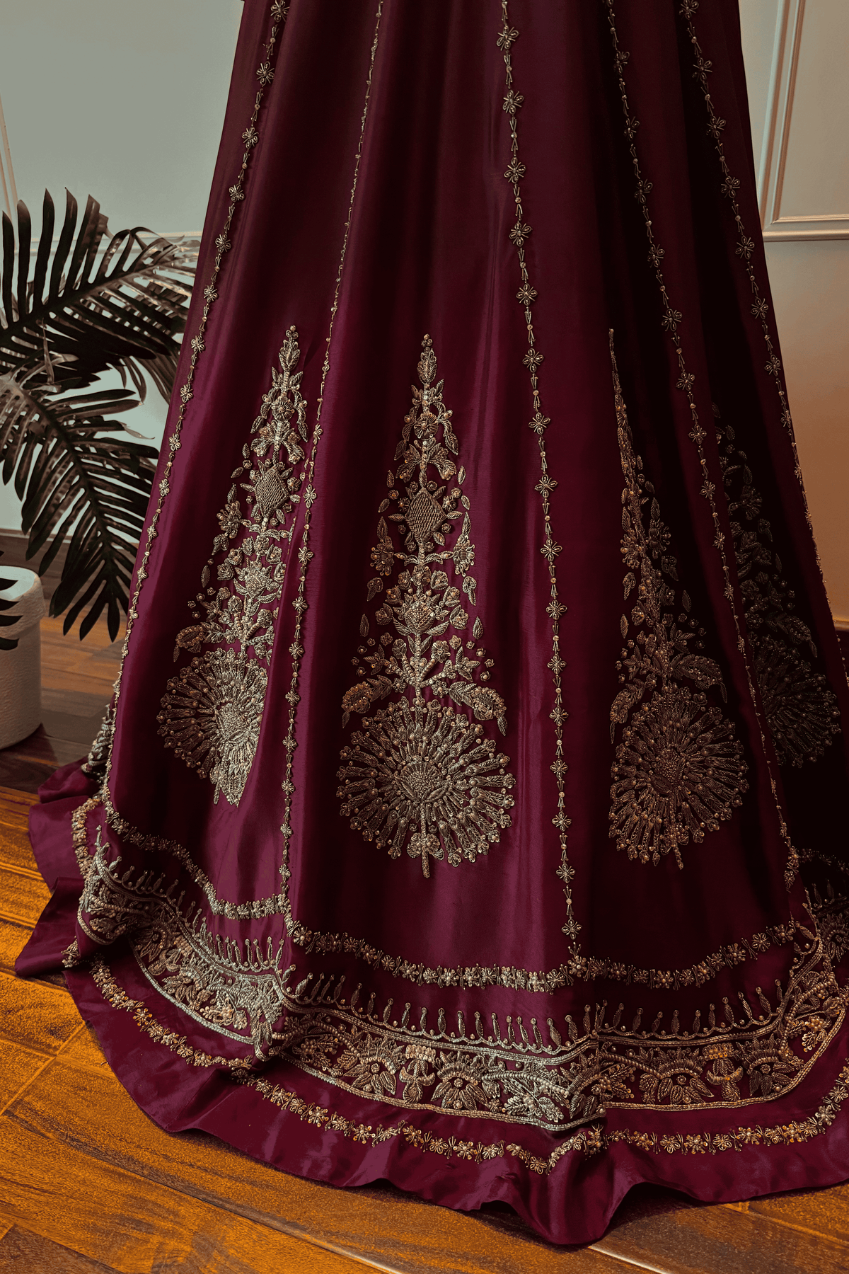 Crimson Bridal Set