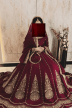 Crimson Bridal Set